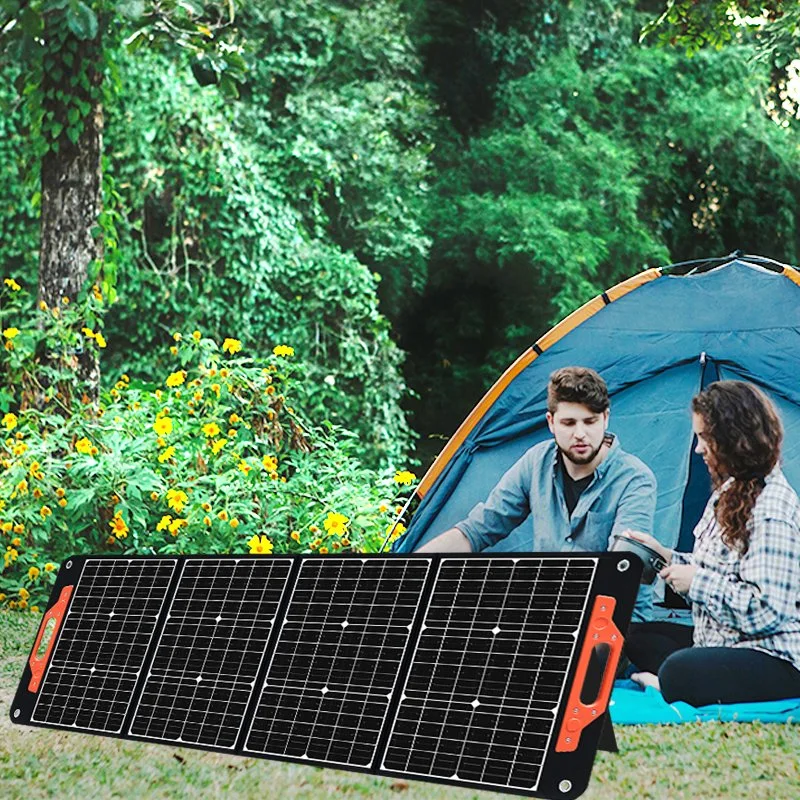 Portable Solar Panel 120W Sunpower Solar Foldable Folding Solar Power Panel