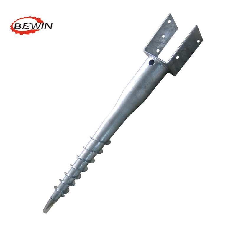 Durable Outdoor Pole Anchor Ground Screw