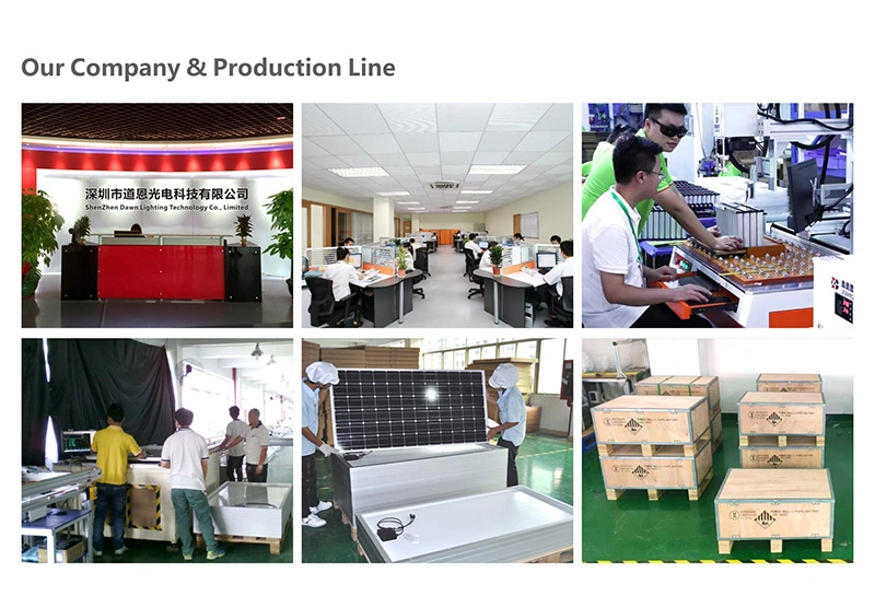 100kw 200kw 500kw PV Cells Module Panel Power System Solar Ground Support