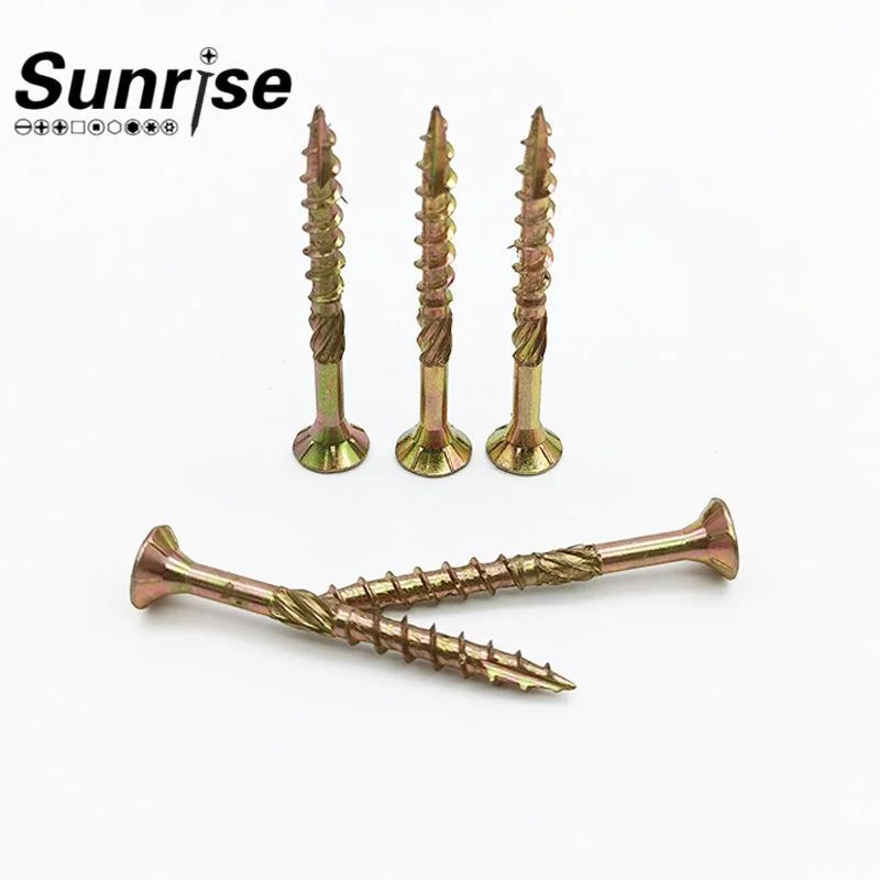 Manufacturer Double Flat Head Self Drilling Screws / Carbon Steel Thread Cutting Screws