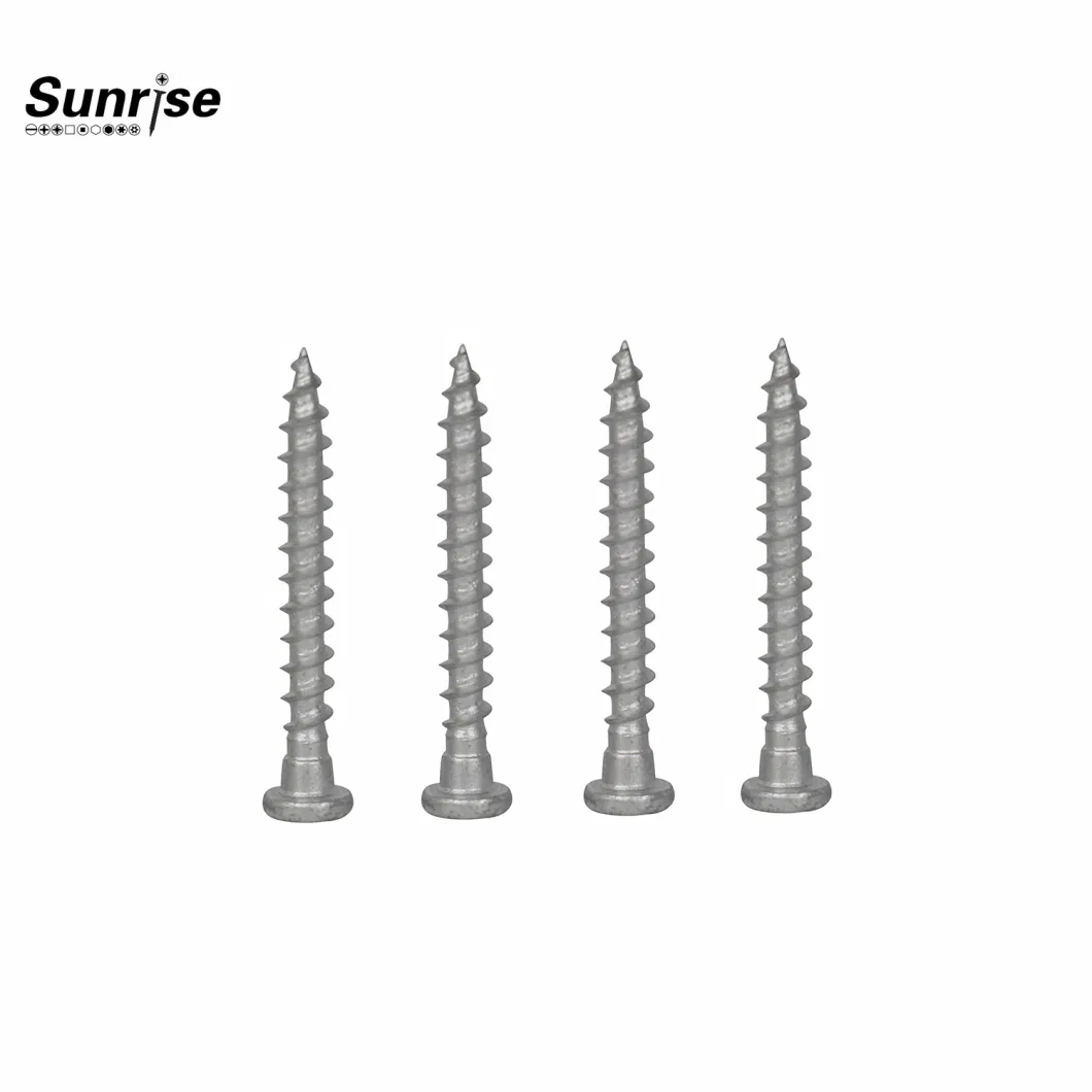 Customized DIN Fastener Stainless Steel Metal Round Head Self Tapping Screw