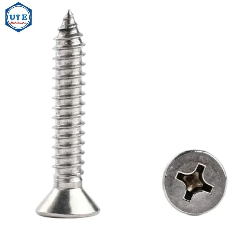 Stainless Steel Fastener Hex Washer Head Self Tapping Roofing Wood Timber Deck Screws Type 17 with EPDM Bonded Washer DIN7982/DIN7981/Drywall Gypsum Screws