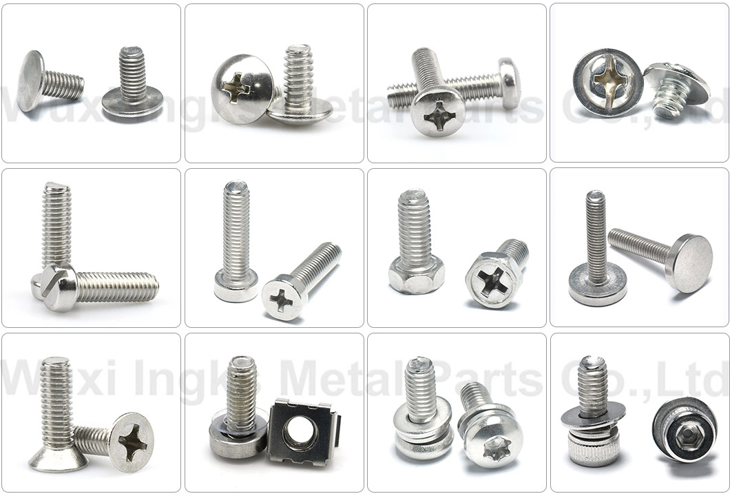 Stainless Steel DIN7976 Hexagon Indented Hex Head Self Tapping Screws