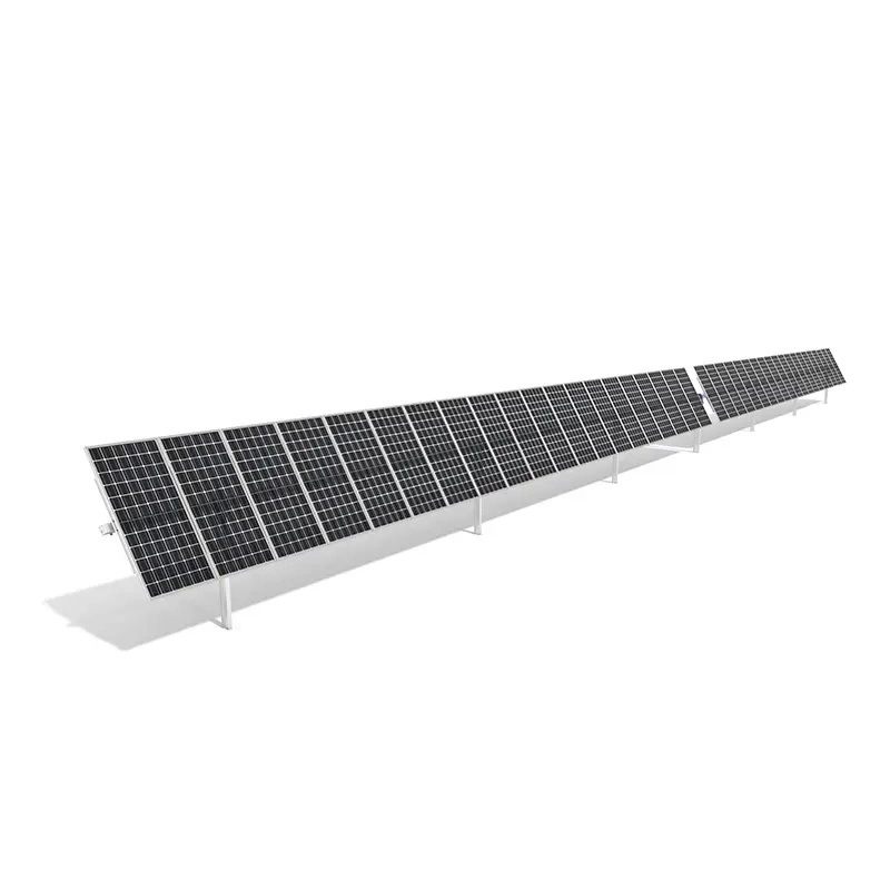 Support Photovoltaic Solar Mounting System Single Axis Solar Tracker