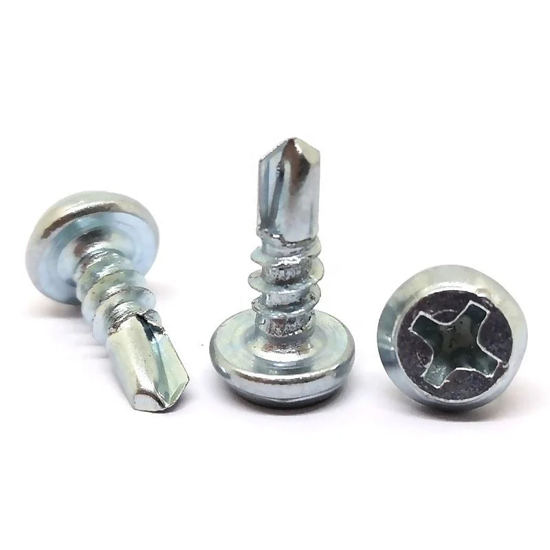 Wholesale Chinese Phillips Self Drilling and Drywall Screw Pan Head Pan Framing Head Black White Zinc Self Tapping Screw