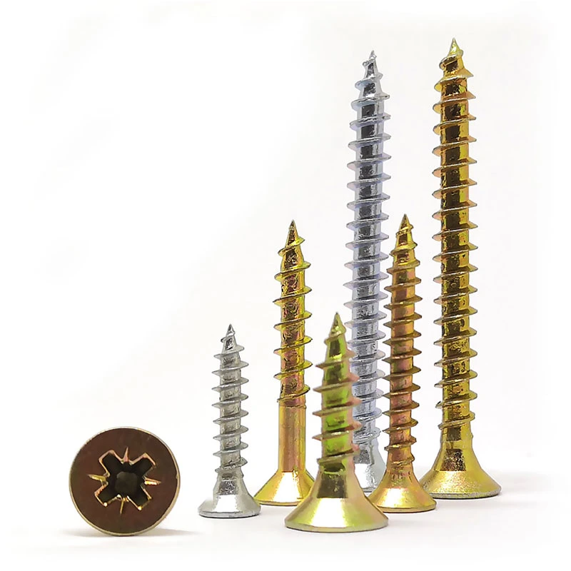 DIN7505 Chipboard Screws Wood Self Tapping Decking Screws