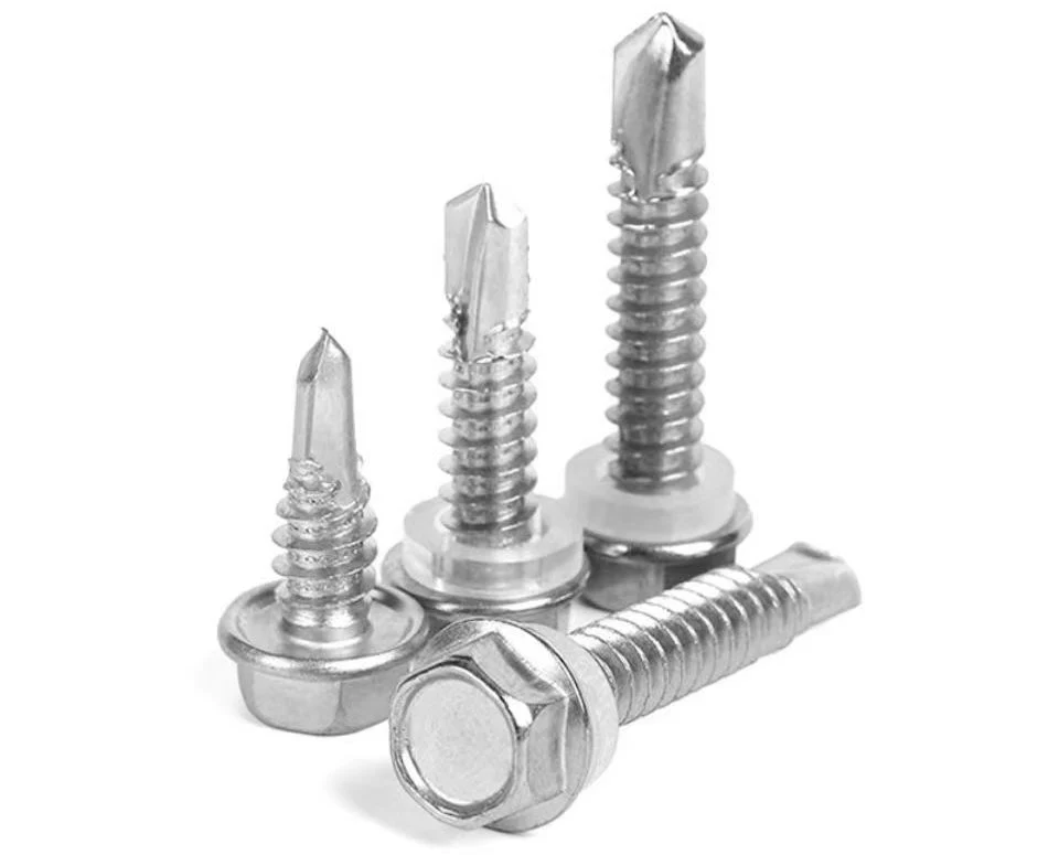 External Hexagon/Countersunk Head Drilling Studs/Galvanized/Self-Tapping Self-Drilling Screws Stainless Steel Machine Screwmachine Screw Nutcarbon Steel Screw