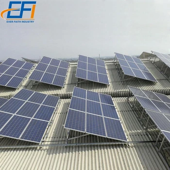 Triangle Flat Roof Solar Mounting System Support for Solar Panel Roof