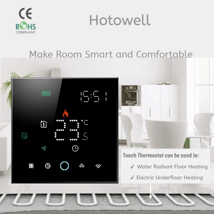 LED Matterix Wi-Fi Heating Thermostat Programmable Temperature Controller Htw-Wf03