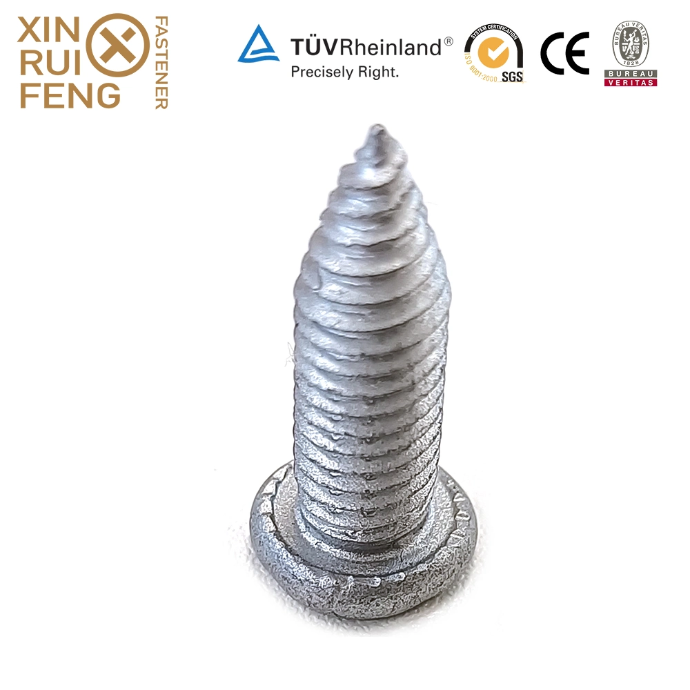 Xinruifeng Fastener Taptite Thread Needle Point Class 3 M6-25 X 15 As3566 Phillips No. 3 Drive Serrated Flat Head Framing Screws Sheet Metal Self-Tapping Screws