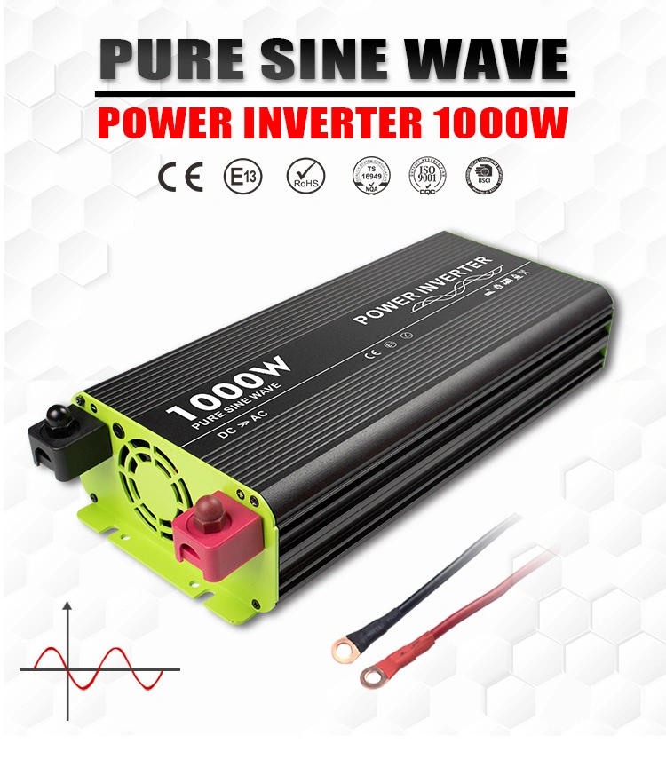 Hotsell 1000W off Grid Pure Sine Wave 12V 24V to 220V 230V AC Pure Sine Wave Inverter with Remote Control