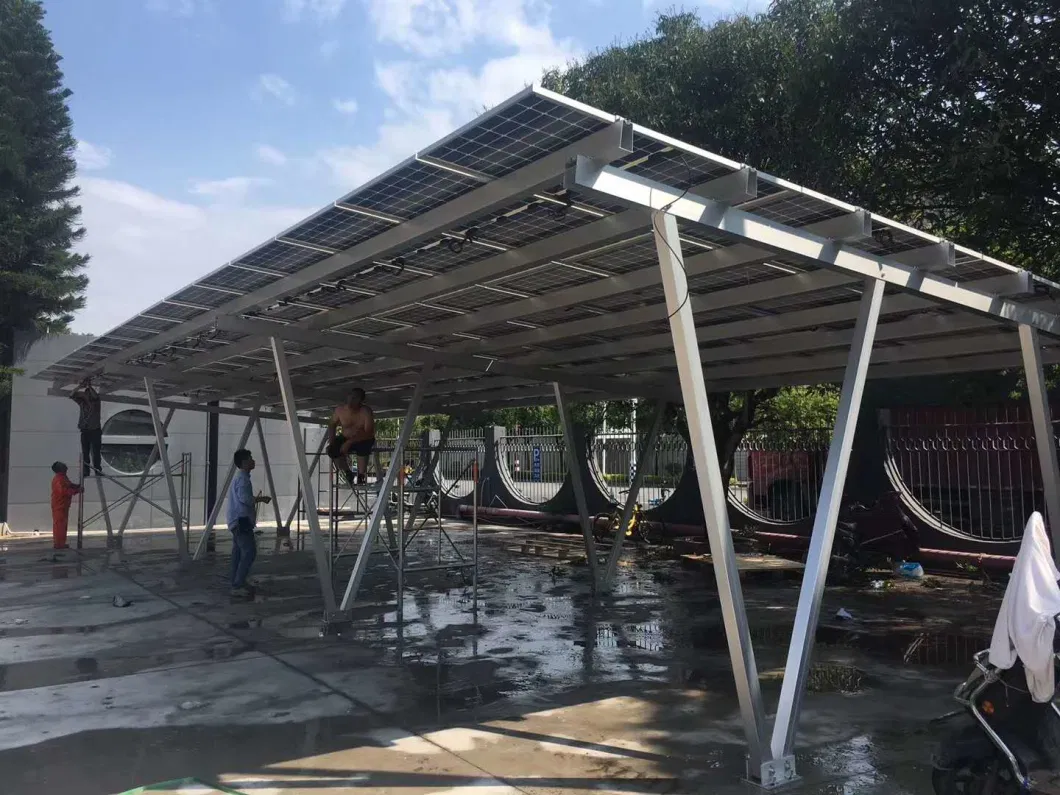 Solar Photovoltaic Floor Support, Ground Support, Double Column