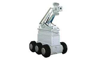 Environmental Services Long Lasting Inovative Sewerage Pipe Inspect Six Wheels Tracked Crawler