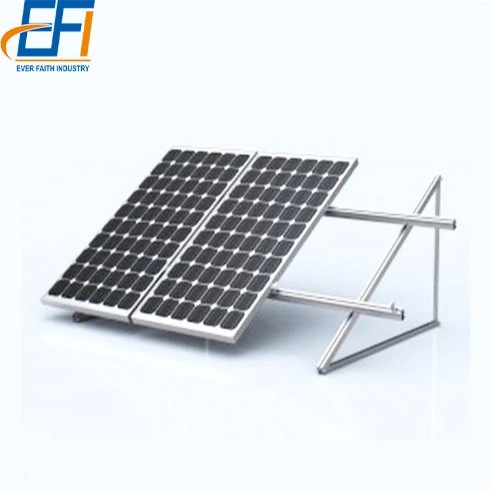 Triangle Flat Roof Solar Mounting System Support for Solar Panel Roof