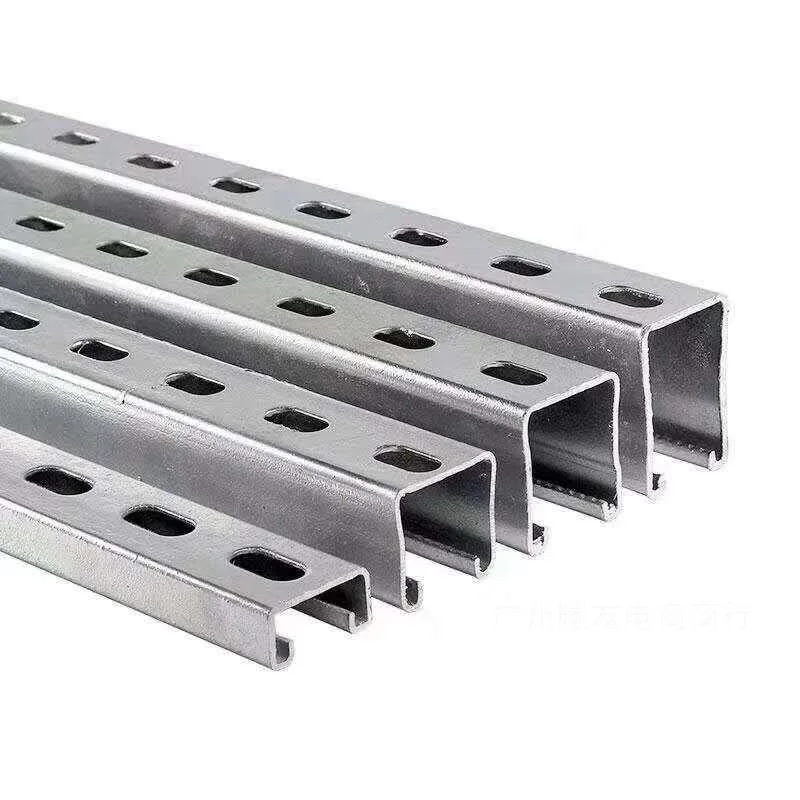 Slotted Channel Steel Strut Channel Unistrut for Solar Support