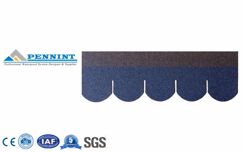 3tab/ Mosaic/ Fish Scale Asphalt Shingle/ Colorful Asphalt for Different Roofing Shapes