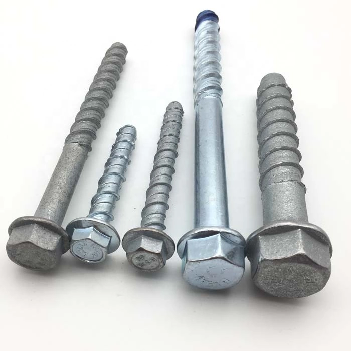 Cement Screw/Hexagon Head Self-Cutting Bolts/Self-Tapping Concrete Anchor Bolts Thunder Bolt