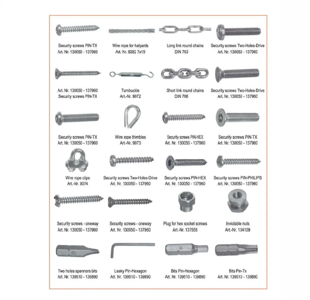 Hexagon Flange Cement Concrete Self Tapping Screws Concrete Anchor Bolts