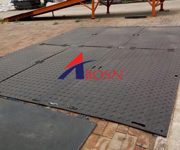 High Strength UHMWPE Ground Protection Mat Composite Road Plates