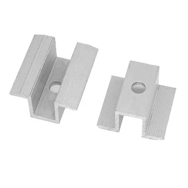 Photovoltaic Bracket Aluminum Alloy Medium Clamp