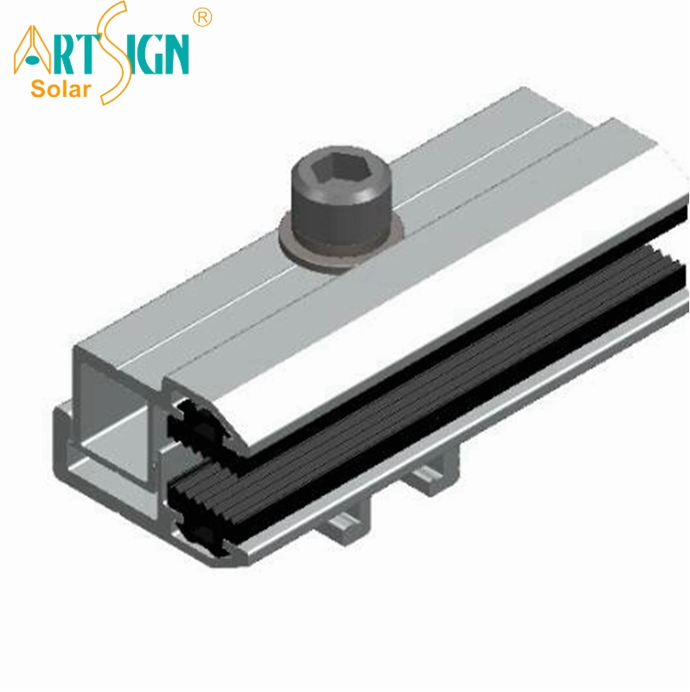 Thin Film Solar MID End Clamp Frameless MID Clamp