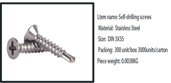 Dry Wall Screw Grabber Machining Collated Stainless Steel Self Tapping Chipboard Drywall Screw