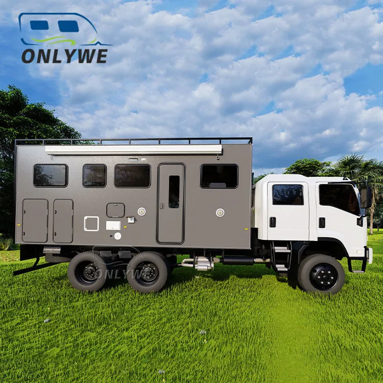 Onlywe American off Road Camper Van Unimog Touring Camper Expedition Truck