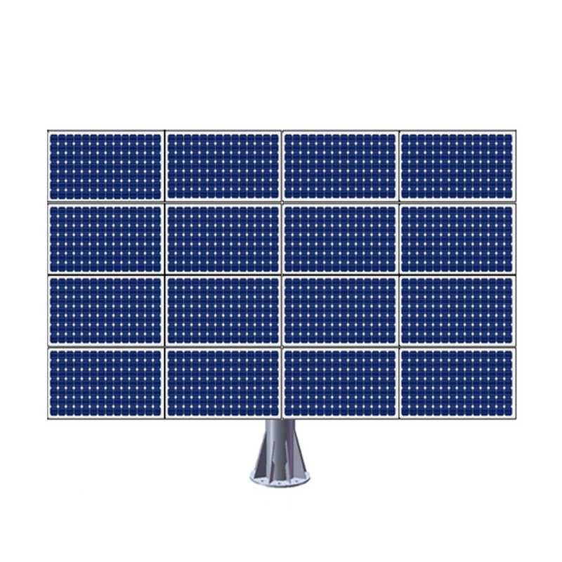 Photovoltaic Smart Automatic Solar Tracking System 6kw Dual Axis Solar Tracker