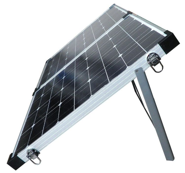 Folded Solar Panel System 80W with 10m Cable and Anderson Plug