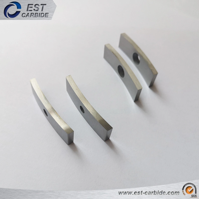 Yg6 Yg8 Ground Carbide Plate with a Hole for Wear Part