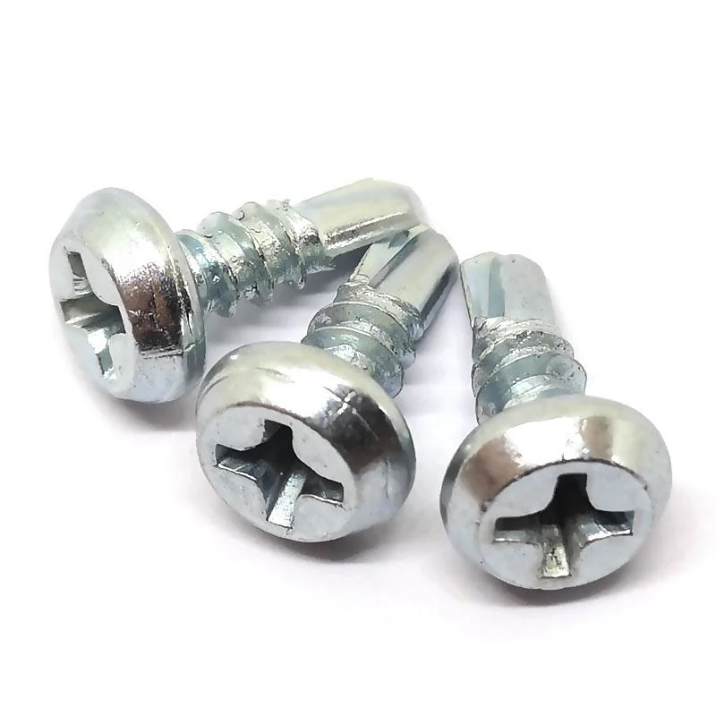 Wholesale Chinese Phillips Self Drilling and Drywall Screw Pan Head Pan Framing Head Black White Zinc Self Tapping Screw