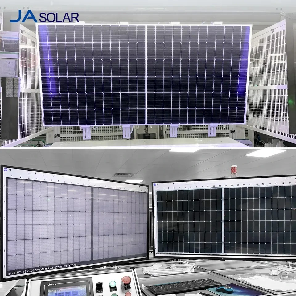 Ja Tier 1 Mono Solar Panel 540W 545W 550W 555W 560W 565W Solar Panel Roof Mounting