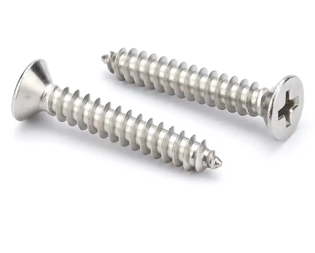 Mass Production Metal Self-Tapping Thread Screw Manufacturer Custom M1/M6 Fasteners Screws