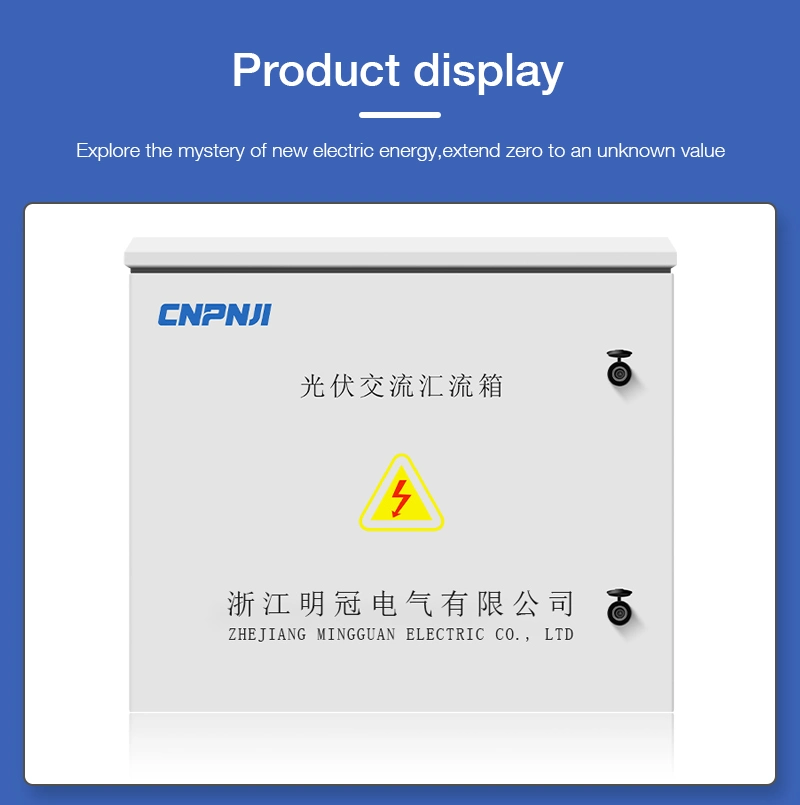 DC Solar Energy System Junction Box Mgv-Dcpv8 Photovoltaic Combiner Box