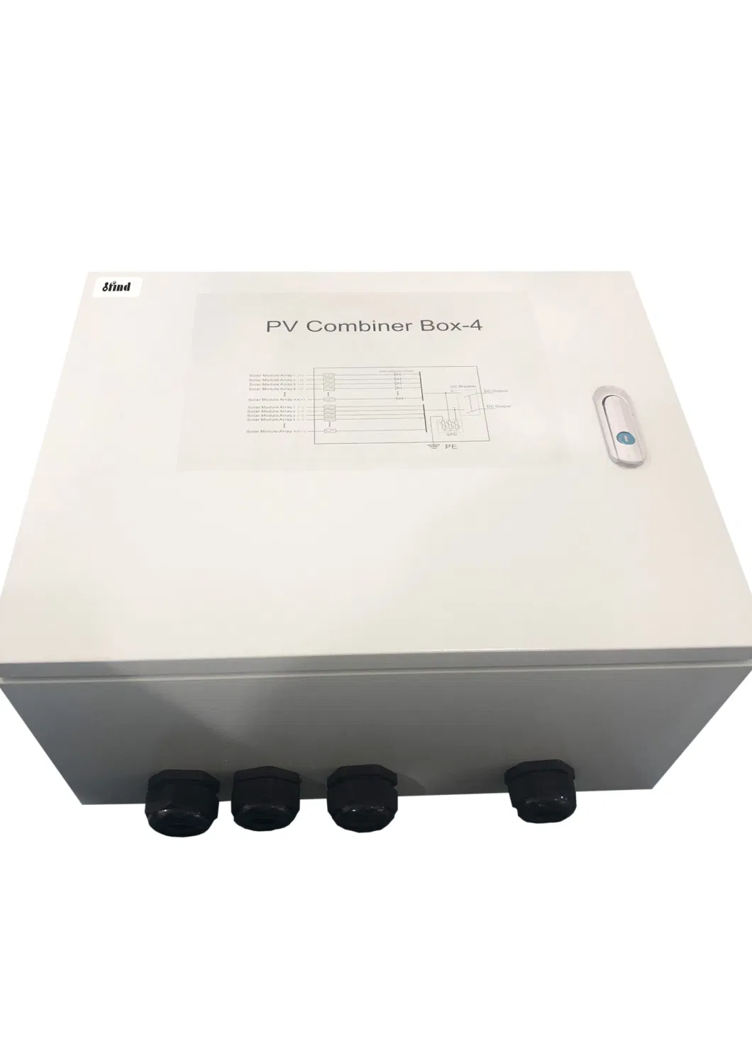 MPPT PV Smart Junction Box 16 Input Lighting Surge Protection Monitor Solar Combiner Box