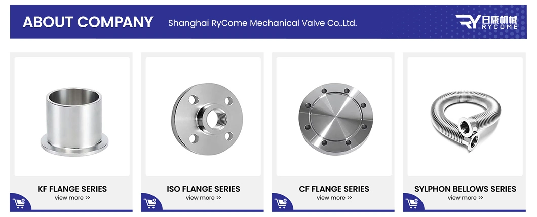 Rycome Flange Fastener China Manufacturers Kf10ca Kf16ca Kf25ca Kf40ca Kf50ca Vacuum Claw Clamp