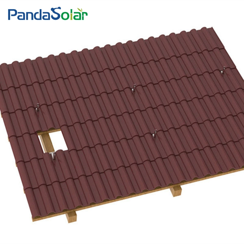 Custom Stainless Steel Flat Tile Roof Solar Hook for Solar Mounting System