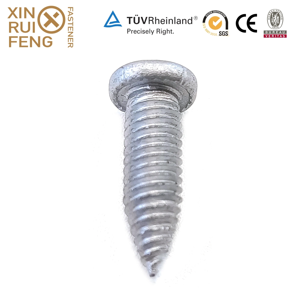 Xinruifeng Fastener Taptite Thread Needle Point Class 3 M6-25 X 15 As3566 Phillips No. 3 Drive Serrated Flat Head Framing Screws Sheet Metal Self-Tapping Screws