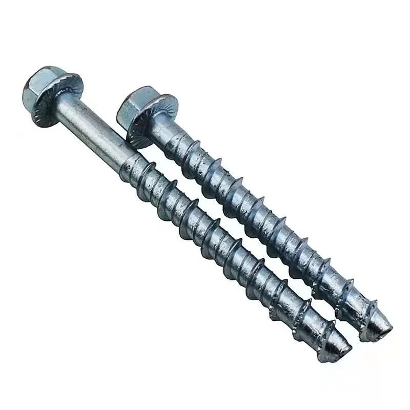 High Strength Hexagon Flange Bolt / Hexagon Head Self-Tapping Concrete Bolts