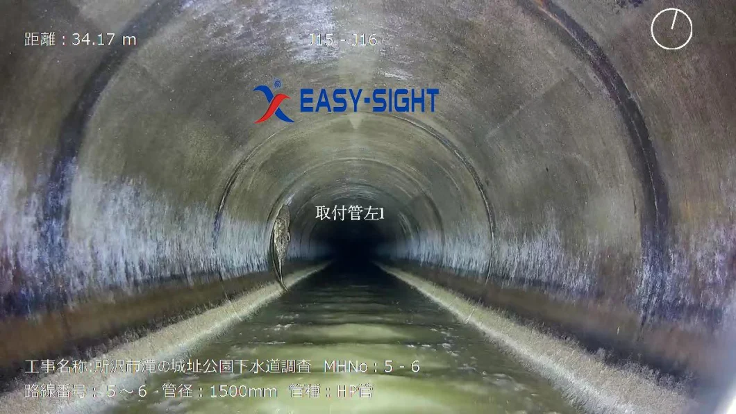 Long Distance Large Pipes Sewer Wireless Pipeline Inspection Robot Crawler Tractor for 2 Kilo Meters