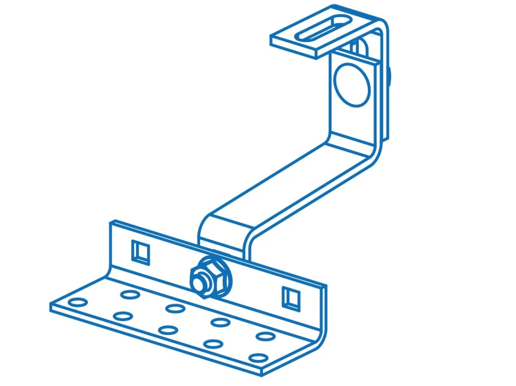 Solar Tile Roof Mounting Solution with Stainless Steel Hook