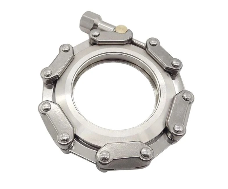 Rycome Flange Component Fitting China Distributor Kf80cc Kf100cc Kf125cc Kf160cc Kf200cc Kf250cc Large Stainless Steel Kf Vacuum Chain Clamp for Pipe Fittings