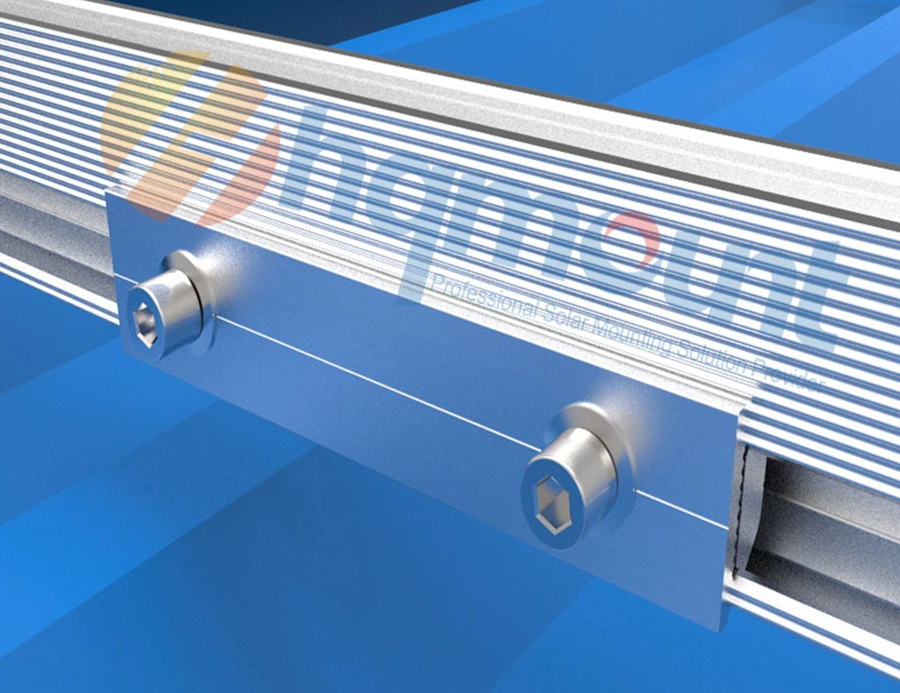 New Product Photovoltaic System Solar Short Rail with Rail Splice