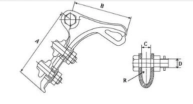 Dead End Deadend Nld Bolted Steel Strain Clamps