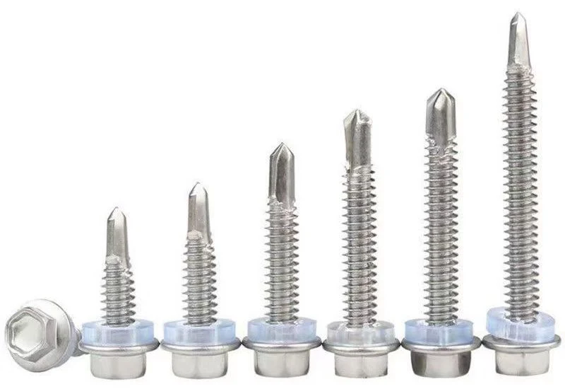 External Hexagon/Countersunk Head Drilling Studs/Galvanized/Self-Tapping Self-Drilling Screws Stainless Steel Machine Screwmachine Screw Nutcarbon Steel Screw