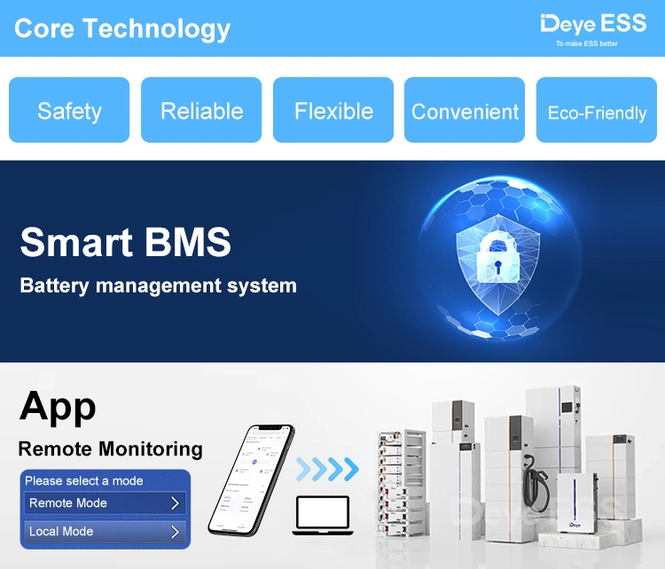 Deye Ess Ms-G230 Solar Energy Storage Battery All-in-One Ess Lithium Battery