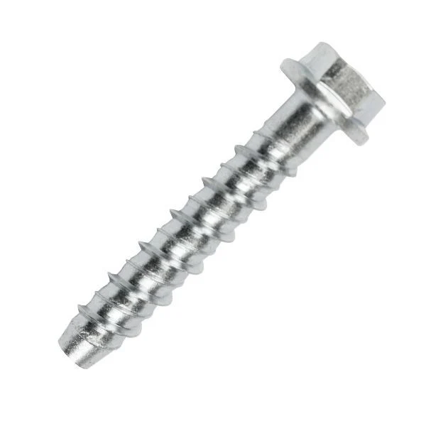 Dacromet Ruspert SS304+Ss410/Sscm435 Hex Flange Self Tapping Bi-Metal Concrete Bolt Screw