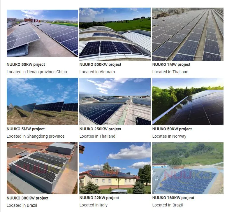 China Manufacturer Nuuko Power High Efficiency Solar Energy Panel 550W 545W 540W Mono Home Solar Panel System Solar Tracker