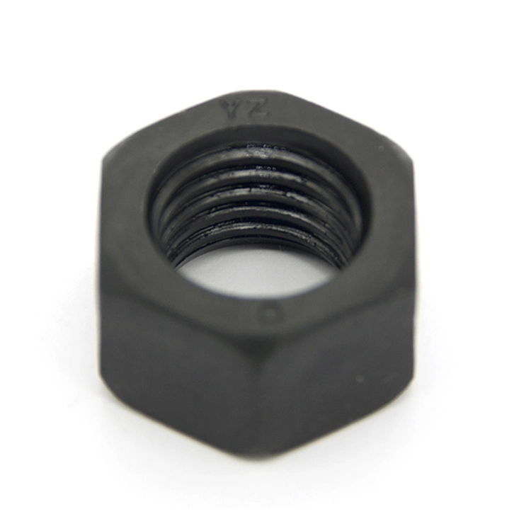 Factory Direct Sale ANSI/ASTM Grade3 Carbon Steel Black Hex Nut