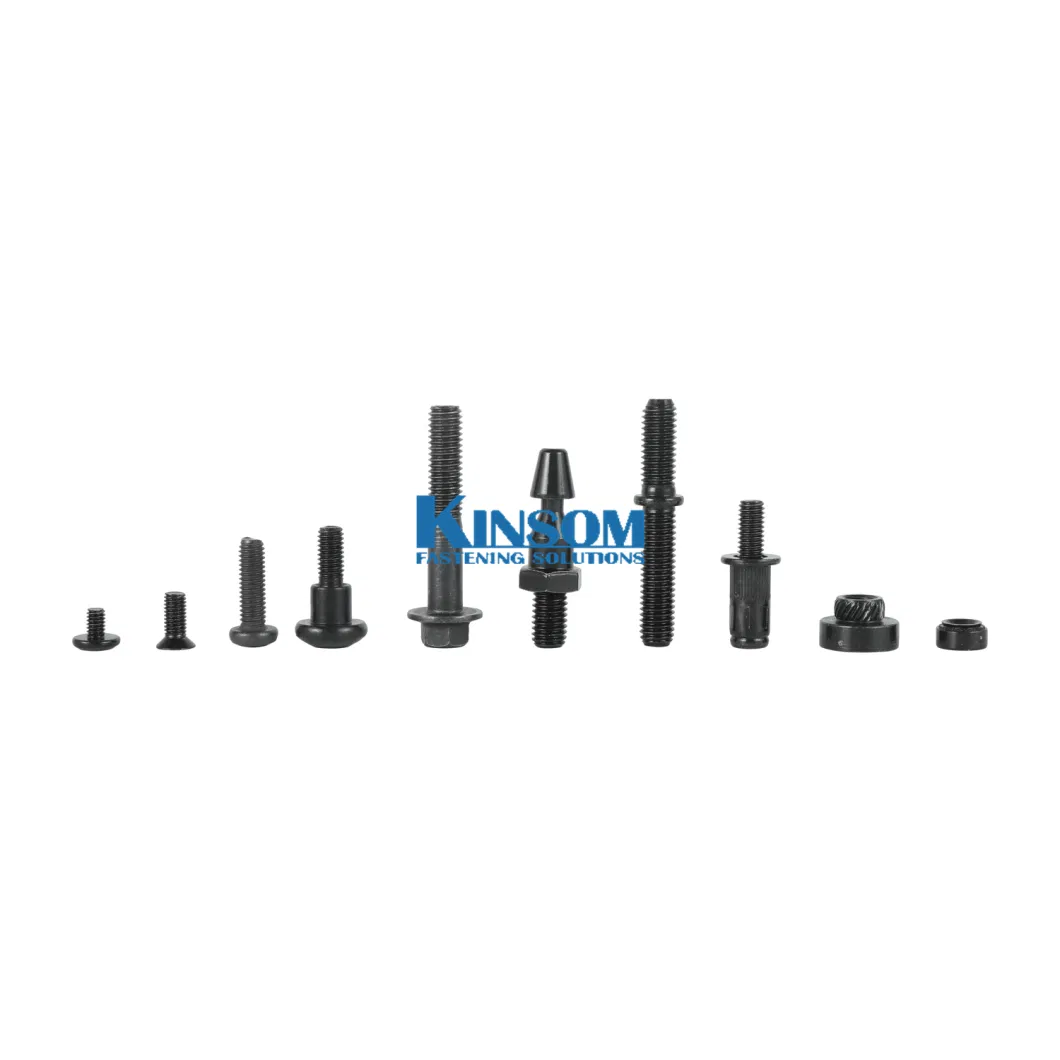 Steel Plain Oiled Machine and Self Tapping Thread Double Head Bolts